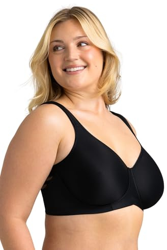 Miss Mary of Sweden Stay Fresh Air Bügel-BH – Atmungsaktives Keep Fresh Material, Nahtlose Geformte Cups, Powermesh-Stütze, Breite Gepolsterte Träger