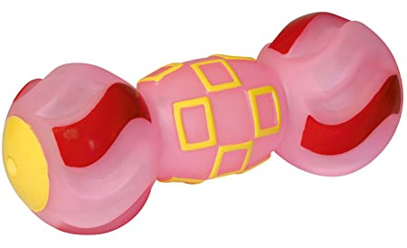 Kerbl Pet Pet Vinylhantel mit Squeeker, 19cm