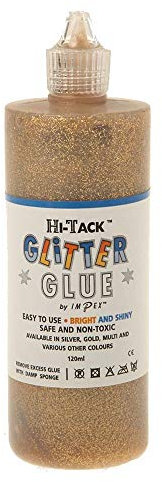 Bright Gold Glitter Glue