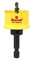 Starrett CSC027 Corona perforadora Bi-Metal CORDLESS, Amarilla, 27 mm