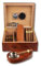Humidor Geschenk Set Wurzelholzfinish Polymerbefeuchter V-460
