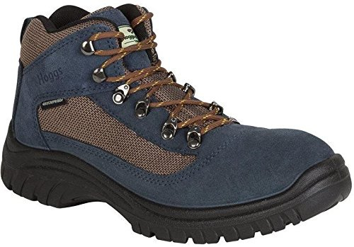 Hoggs Rambler Navy Hiking Boots - Navy Blue - 6
