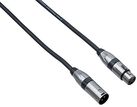 BESPECO TT600FM - Cavo per microfono XLR M/XLR F 6 mt - Serie Titanium