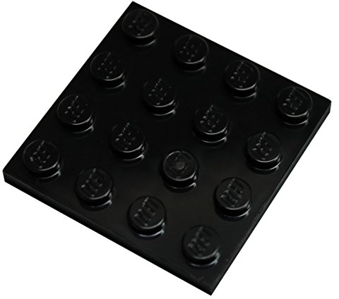 LEGO Parts and Pieces: Black 4x4 Plate x50