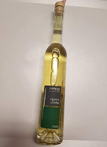 grappa alle erbe ruta 0,20 l 40% vol. alc. Pisoni