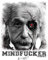 Aufkleber Mindfucker Sticker Laptop Cool Fun Lustig Einstein Wissenschaft Cyborg