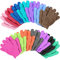 Duufin 14 Pairs Exfoliating Gloves Body Scrubber Bath Glove Scrubbing Gloves for Shower, Spa, Massage, Dead Skin Cell Remover, 14 Colours