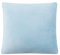 Mixibaby Kissenbezug Dekokissen Kissenhülle Kissen Bezug Sofakissen Plüsch Flanell 40X40, Farbe:Hellblau
