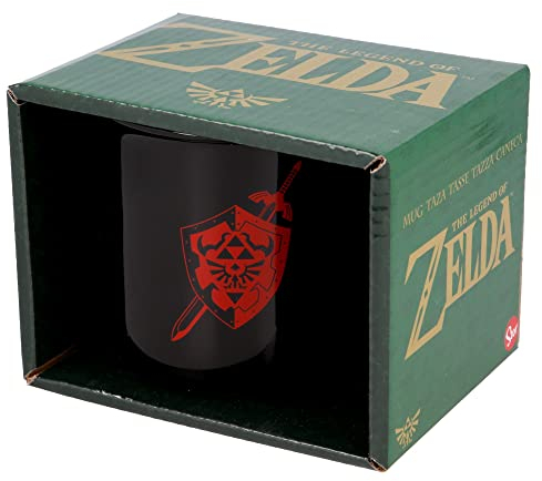 Stor Taza desayuno de cerámica de 400 ml en caja regalo de Zelda