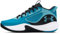 Under Armour Unisex-Erwachsene Lockdown 6 Basketballschuh, (401) Capri/Schwarz/Himmelblau, 12 Women/10.5 Men