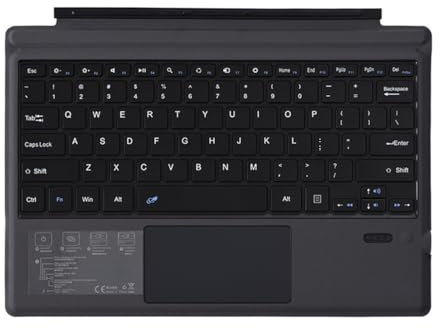Jmndmi Surface Pro 7/6/5/4/3 Type Cover, Ultra-Slim Bluetooth & USB Keyboard, QWERTY Layout