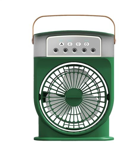Ventilador con pulverizador de agua | Ventilador personal con diseño refrescante portátil | Ventilador de pulverización de agua portátil con diseño desmontable, ventilador de niebla de agua para