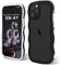 ORDA Case for iPhone 14 Pro Max Case,Cute Wave Frame Curly Shape for iPhone 14 Pro Max Phone Case Shockproof Hard PC Phone Cover for Women and Girls Compatible iPhone 14 Pro Max 6.7 Black