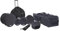MUSIC STORE Drum Taschen Set, XXL Standard Bag, Nylon, 22, 12, 13, 16, 14, Gepolstert, Inklusive BagSet Pro II, Cymbal Bag, StickBag, Hardware Bag, Practice Pad