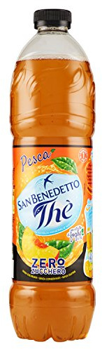 San benedetto Zero Eistee The' Pfirsich PET 1,5L ohne Zucker tea erfrischend
