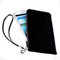 Soft Touch Handy Universal Tasche (L) Cover Case Hülle Etui in Schwarz für kompatible Mobiltelefone