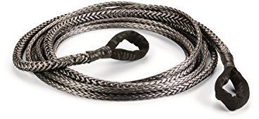 WARN 93122 Spydura Pro Synthetic Winch Cable Rope Extension with Loop Ends: 3/8 Diameter x 50' Length, 6 Ton (12,000 lb) Capacity
