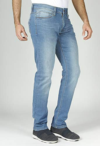 Rica Lewis Jeans Rl80 Fibreflex Super StoneWashed Slim Fit Sanchez, Blu, 48 Uomo