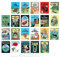 Moulinsart 22 Covers Postcards of The Adventures of Tintin (French)