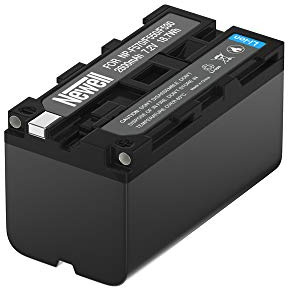 Newell Li-Ion Akku | NP-570 | Zweit- oder Ersatz-Akku für Sony-Kamera| 7,2V 2600 mAh 18,7 Wh