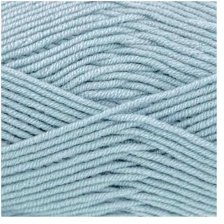 King Cole Cherished DK Yarn - 100g Ball - 100% Anti-Pilling Acrylic Double Knitting Wool - Super Soft Yarn for Baby Garments, Blankets, and Clothes (3441 Stonewash)