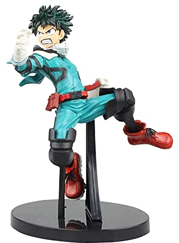 Jiumaocleu My Hero Academia Figuren Todoroki Shoto Bakugou Katsuki Midoriya Izuku 19 cm Anime-Actionfigur Geschenke für Kinder, Freunde, Anime-Fans