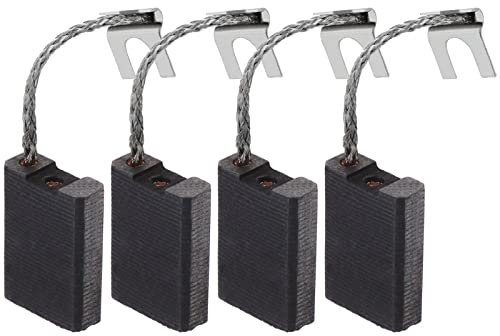 EMSea 2 Paar Kohlebürsten für Winkelschleifer 22 x 16 x 6,3 mm 1607014103, kompatibel mit Winkelschleifer PWS1800, Elektrowerkzeuge