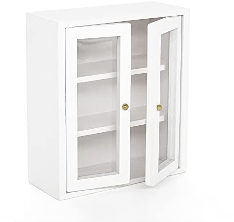 Odoria Mobili in Miniatura 1/12 Armadio Legno Accessori Casa Bambole