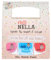 Miss Nella Girl Power Nagellack, abziehbar, geruchsfrei, auf Wasserbasis und sicher für Kinder, Rosa, Blau und Dunkelrosa, 3 Stück