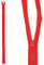 mumbi Reißverschluss teilbar 5mm 70cm Rot Kunststoff Reißverschlüsse mit Zipper grobe Zähne