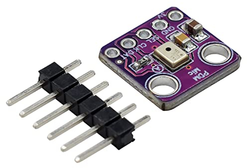 DollaTek PDM Digitales MEMS-Mikrofonmodul Einfacher Pulsdichtemodulationsausgang Kleines omnidirektionales Mikrofon