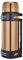 ROFRA Bottiglia da Viaggio a Vuoto Thermos Gigante Gigante 5L, Bottiglia Thermo, in Acciaio Inossidabile Oversized Bottiglia di Acqua Riutilizzabile Termo (Gold,1500ml)