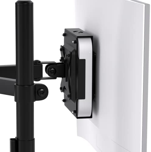 HumanCentric Dual VESA Sleeve Mount Compatible With Mac Mini, Custom Adapter Mounts Behind Monitor With an Arm, 75mm x 75mm and 100mm x 100mm patterns, Does Not Work with 2024 M4 Mac Mini