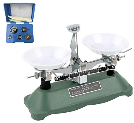 Haveratio Laborwaage, mechanische Waage, Doppelpfanne, Tisch, mechanische Waage für die Laborschule