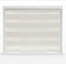 Natural Dual Layer Zebra Day & Night Roller Blinds Light Filtering Material with Metal Brackets & Fittings 120cm Width x 160cm Length
