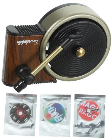 MILISTEN 1 Juego Aromaterapia Tocadiscos Difusor De Aceite Esencial Para Coche Fragancia Automática Difusores De Coche Para Aceites Esenciales Mini Difusor Almohadilla De Repuesto Aromático