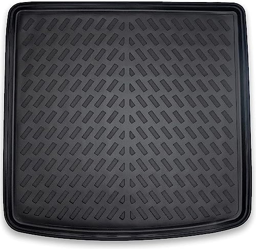 Elmasline Alfombrilla de goma 3D para maletero de VW TIGUAN 2 2016-2024 (AD1) | Accesorio para alfombrilla de maletero