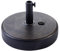 C-Hopetree Befüllbar Sonnenschirmständer Sonnenschirmfuß Schirmständer für Schirmstöcke bis 38/48 mm, mit 14 L Wasser o. 23 kg Sand, Rund Bronze