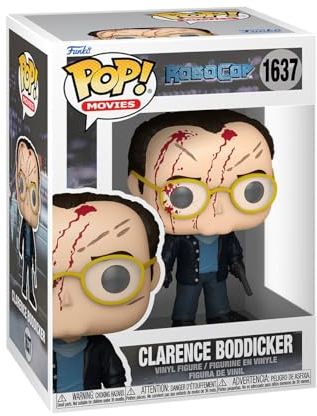 Funko Pop! Movies: Robocop - Clarence J. Boddicker Boddicker - Vinyl-Sammelfigur - Geschenkidee - Offizielle Handelswaren - Spielzeug Für Kinder und Erwachsene - Movies Fans - Modellfigur Für Sammler