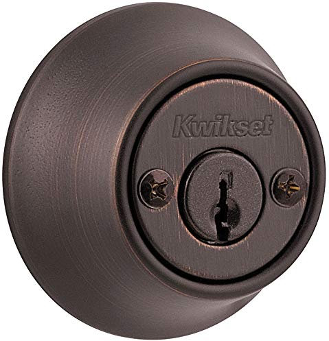 Kwikset 665 Doppelzylinder-Riegel aus der Serie 660 – venezianische Bronze