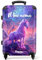 NoBoringSuitcases.com Valise Enfant, Grande Valise, Valise Personnalisable, Valise Enfant Fille, Serrure TSA, Valise 23kg, Valise pour Enfant, Valise Grande Taille (67cm - 72L) (Licorne - Violet)