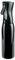 Spray Bottle Salon Pulvérisateur de Coiffure, Bouteille de Brumisateur d'eau, Flacon Spray Vide, Vaporisateur Brumisateur Cheveux, Hairstyling de Coiffeur Pulvérisateur D'eau Vide,500ML - Noir