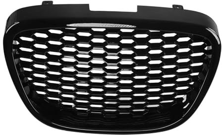 Nonuiny Parrilla Delantera Negra Brillante Resistente Al Calor para Seat para Leon para Altea para Toledo 2004-2009 1133007 Rejillas Delanteras