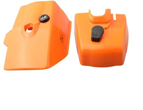 Gdfnmogo Coperchio di ricambio per filtro dell'aria per motosega 026 MS 260 MS 240 M 60, cappuccio carburatore con chiusura a scatto, accessorio per esterni aftermarket
