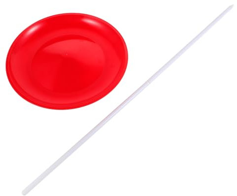 KONTONTY Piastra Rotante per Bastoni Giocattoli Circensi per Insegnamento e Allenamento Adatta e Adulti Materiale Plastico Resistente Facile da Usare per Performance e Spettacoli
