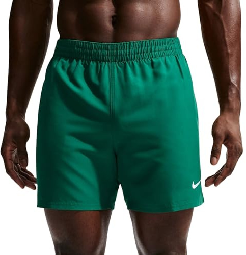 Nike Unisex Nike Swim Breaker Solid Essent 5 Volley Short Malachite Swim Trunks