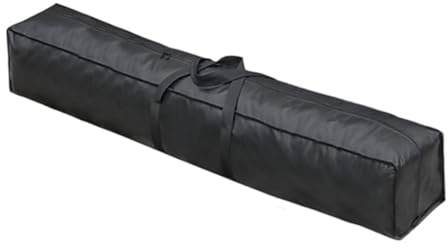 Borsone da viaggio grande organizer da campeggio resistente impermeabile borsa lunga per treppiede da pesca nero, 120 cm x 25 cm x 25 cm, Per uso