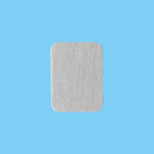 20 Pcs KT Board Light Aircraft Parts White Paper CA Hinges Aileron Connection for RC Aircraft Model Accessories Replacement (L25xW20xH0.3)