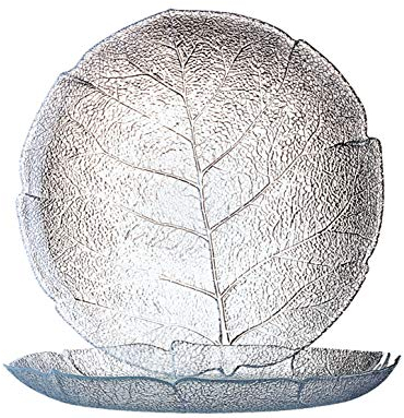 Luminarc ARC 10241 Aspen Teller flach, 24cm, Glas, transparent, 6 Stück