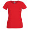 FRUIT OF THE LOOM Women's Original T. T Shirt, Red, XS UK